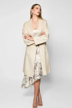 Nyra Wool Coat - Parchment