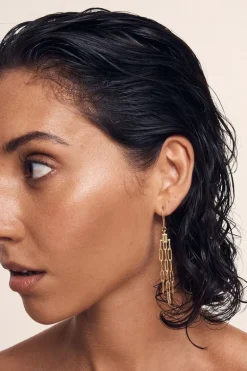 Olea Earrings Gold