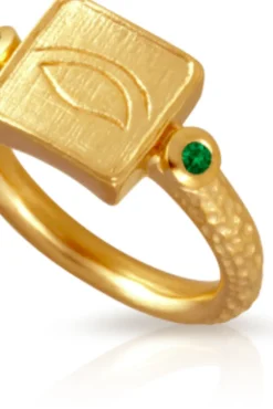Osiris Seal Ring Gold
