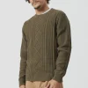 Oslo Cable Knit Fatigue