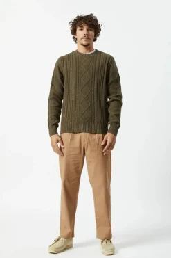 Oslo Cable Knit Fatigue