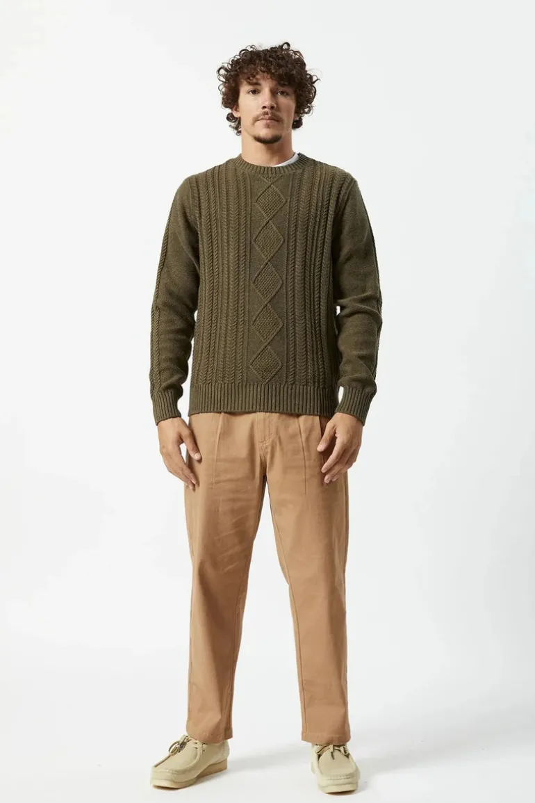 Oslo Cable Knit Fatigue