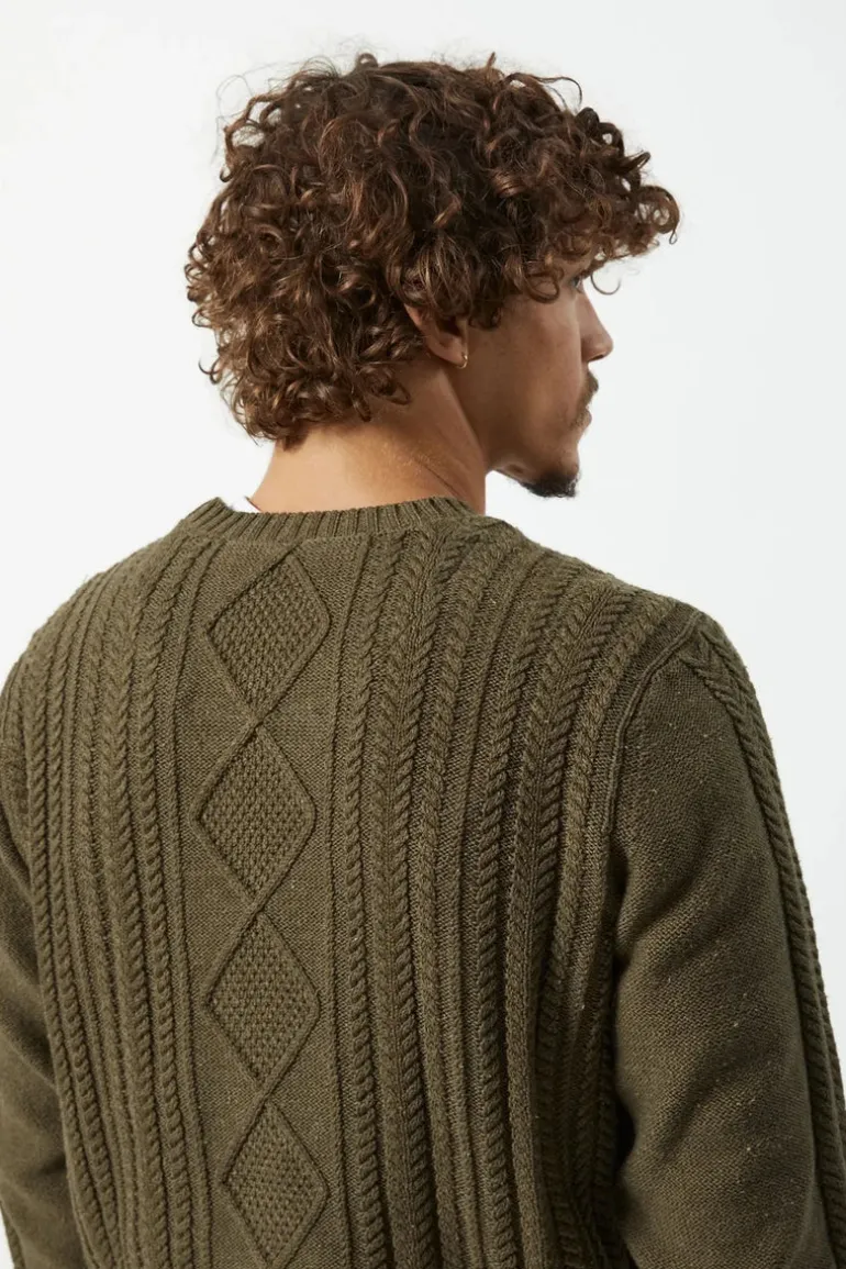 Oslo Cable Knit Fatigue