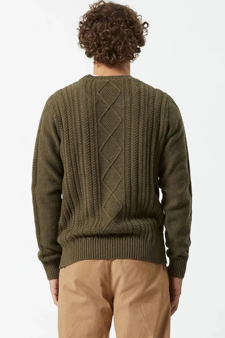 Oslo Cable Knit Fatigue