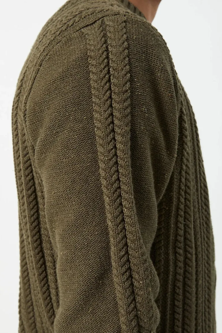 Oslo Cable Knit Fatigue