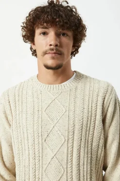 Oslo Cable Knit Oatmeal