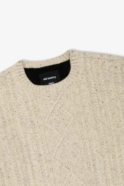Oslo Cable Knit Oatmeal