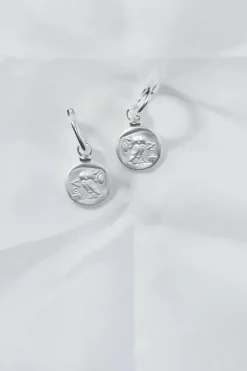 Palas Drop Earrings Sterling Silver