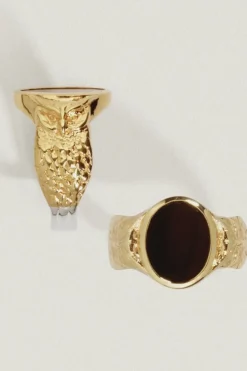 Palas Ring Onyx Gold