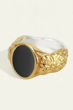 Palas Ring Onyx Gold