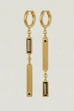PELE EARRINGS GOLD VERMEIL