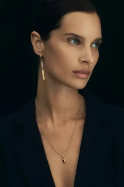 PELE EARRINGS GOLD VERMEIL