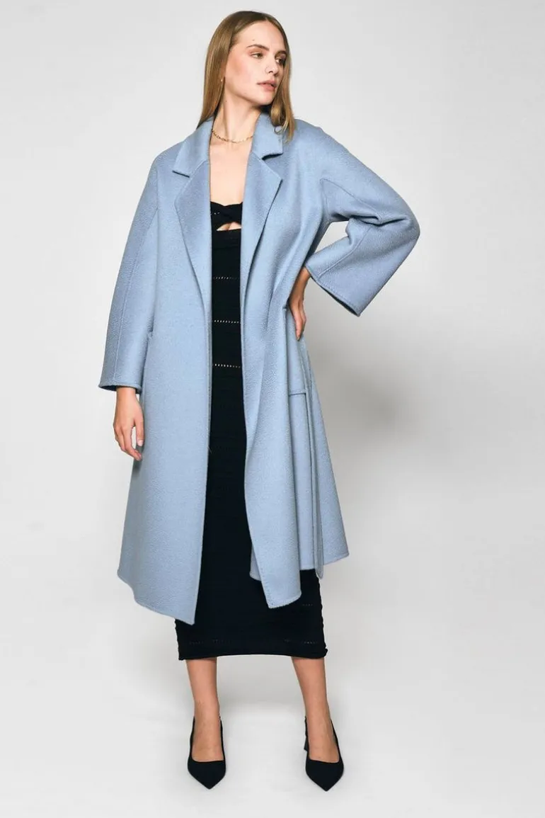 Peyton Wool Coat - Peppermint
