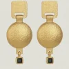 Plato Earrings Gold Vermeil
