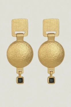 Plato Earrings Gold Vermeil