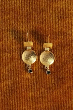 Plato Earrings Gold Vermeil