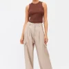 Pleated Military Pant