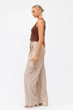 Pleated Military Pant