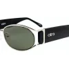 POLLY - Silver Black/Green