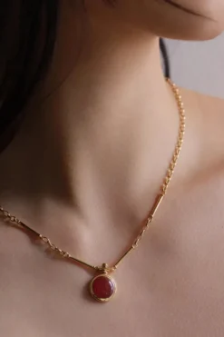 Pompeii Necklace Gold Vermeil