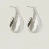 POPPY EARRINGS SILVER