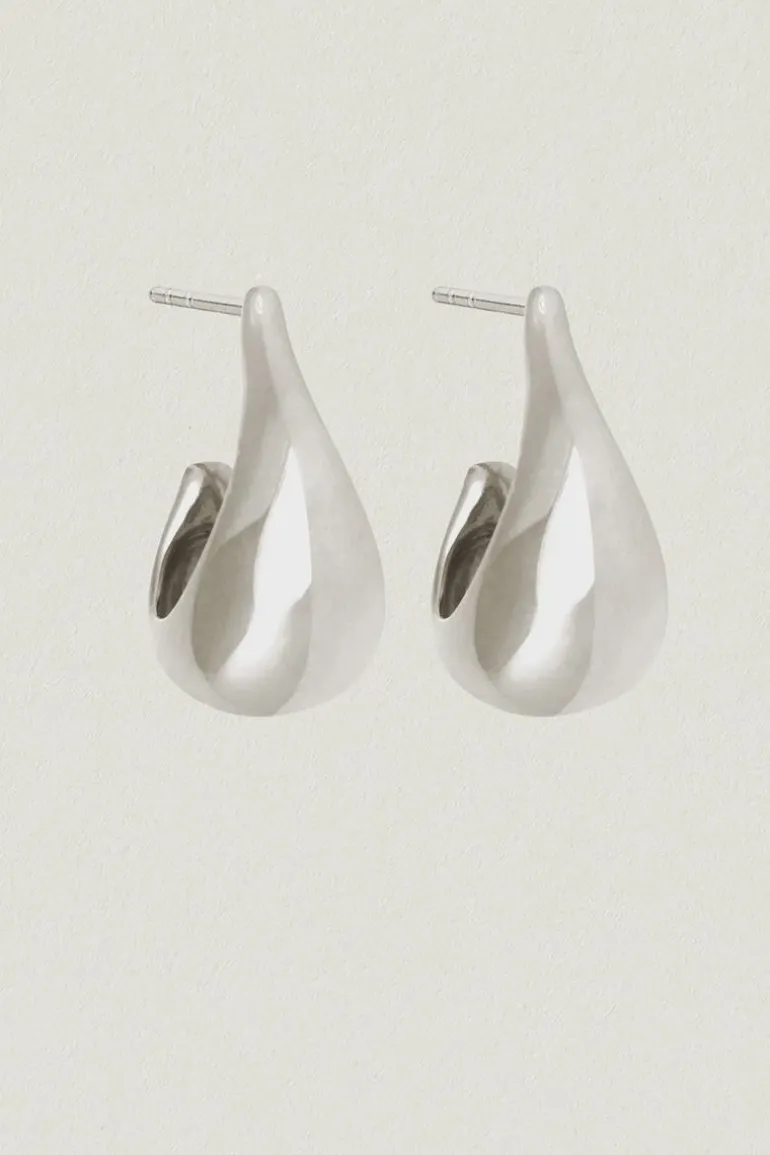 POPPY EARRINGS SILVER