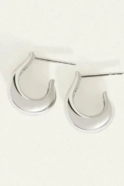 POPPY EARRINGS SILVER