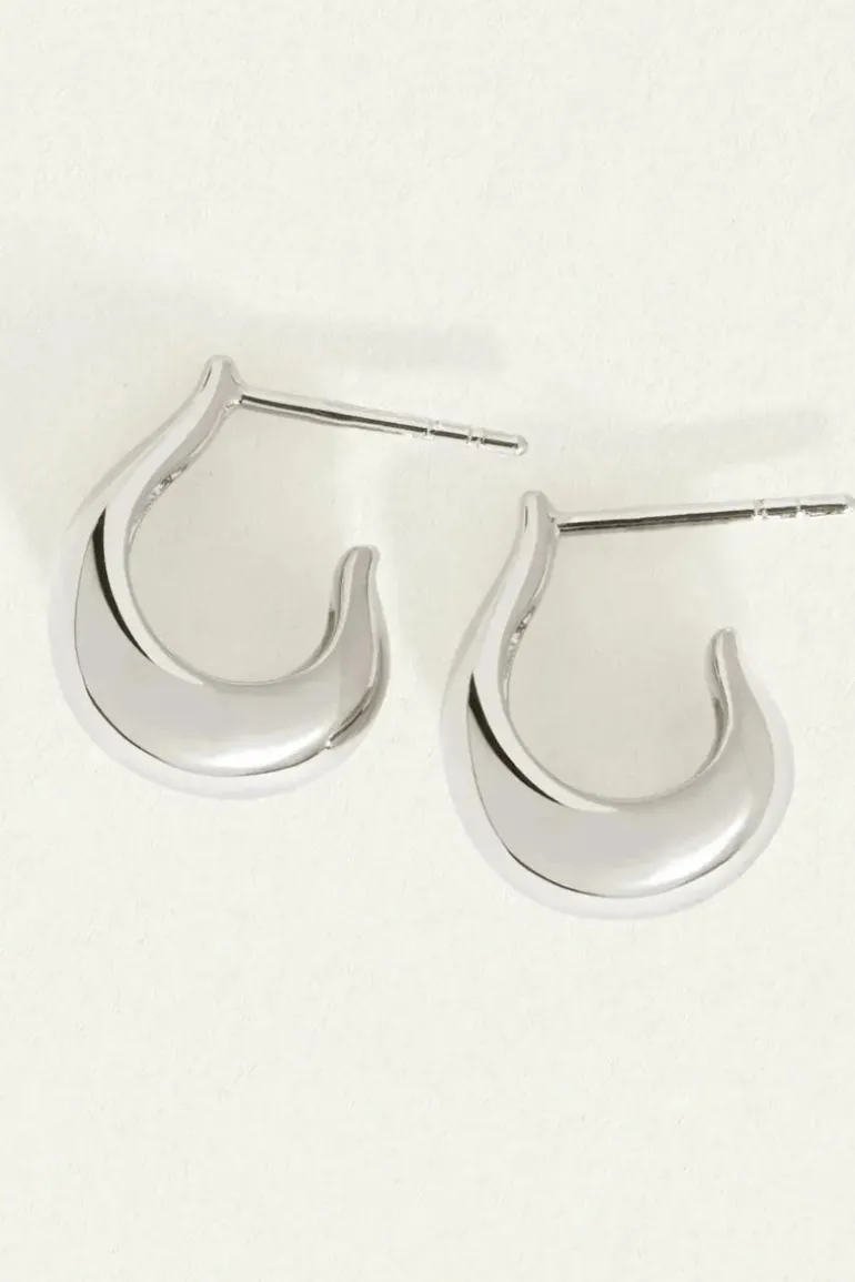POPPY EARRINGS SILVER