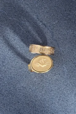 Poseidon Ring Gold Vermeil