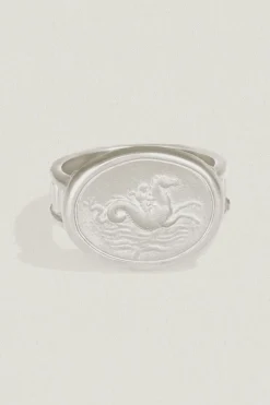 Poseidon Ring Sterling Silver