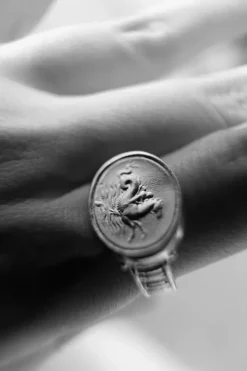 Poseidon Ring Sterling Silver
