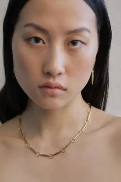 Quilla Earrings Gold Vermeil