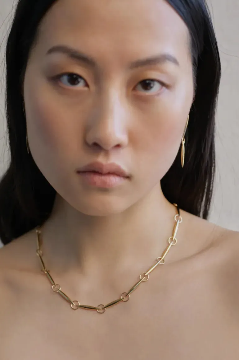 Quilla Earrings Gold Vermeil