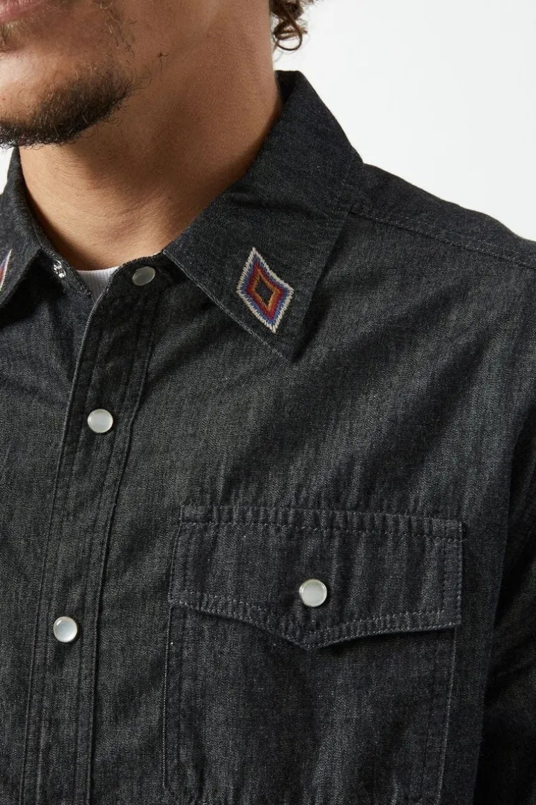Rancho Shirt Black Chambrey