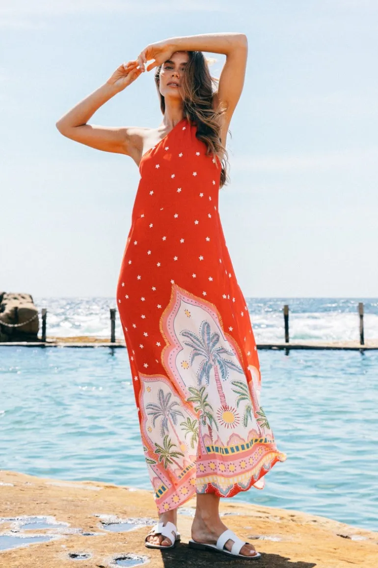 Red Zafira Dress
