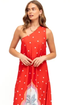 Red Zafira Dress