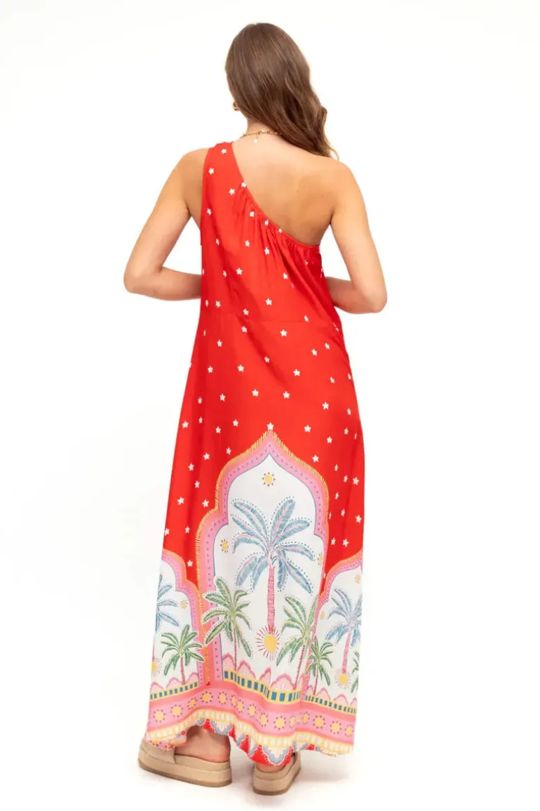 Red Zafira Dress