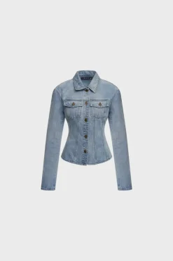 Rider Denim Jacket Light Blue