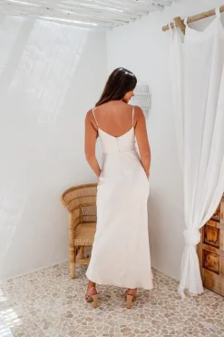 Saint Lace Insert Slip Maxi