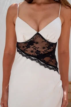 Saint Lace Insert Slip Maxi