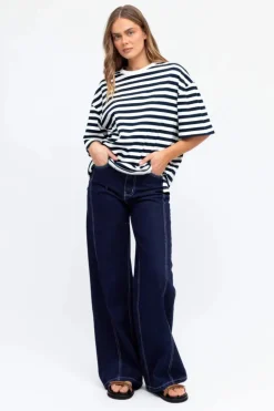Sasha Contrast Stitch Jean