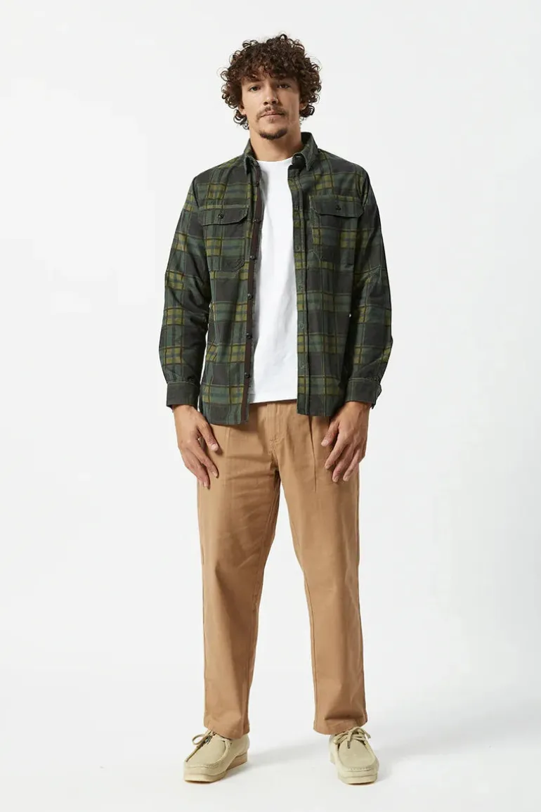 Sawyer Chord L/S Shirt Army