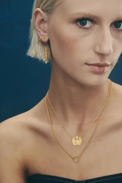 Scarab Necklace Gold