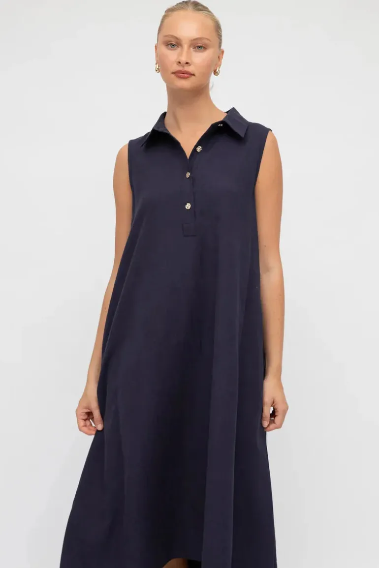 Scout Maxi Dress - Navy