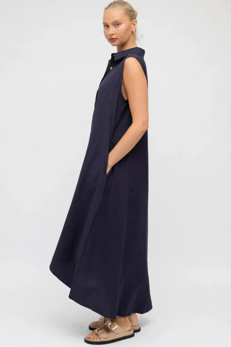 Scout Maxi Dress - Navy