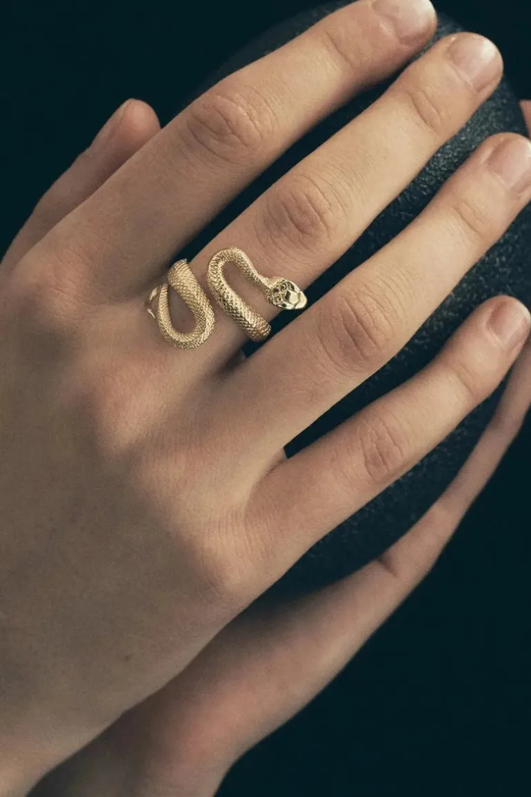 Serpent Ring Gold