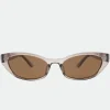 SHONA - Transparent Olive/Brown Fade