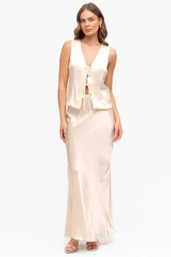 Silk Touch Slip Skirt