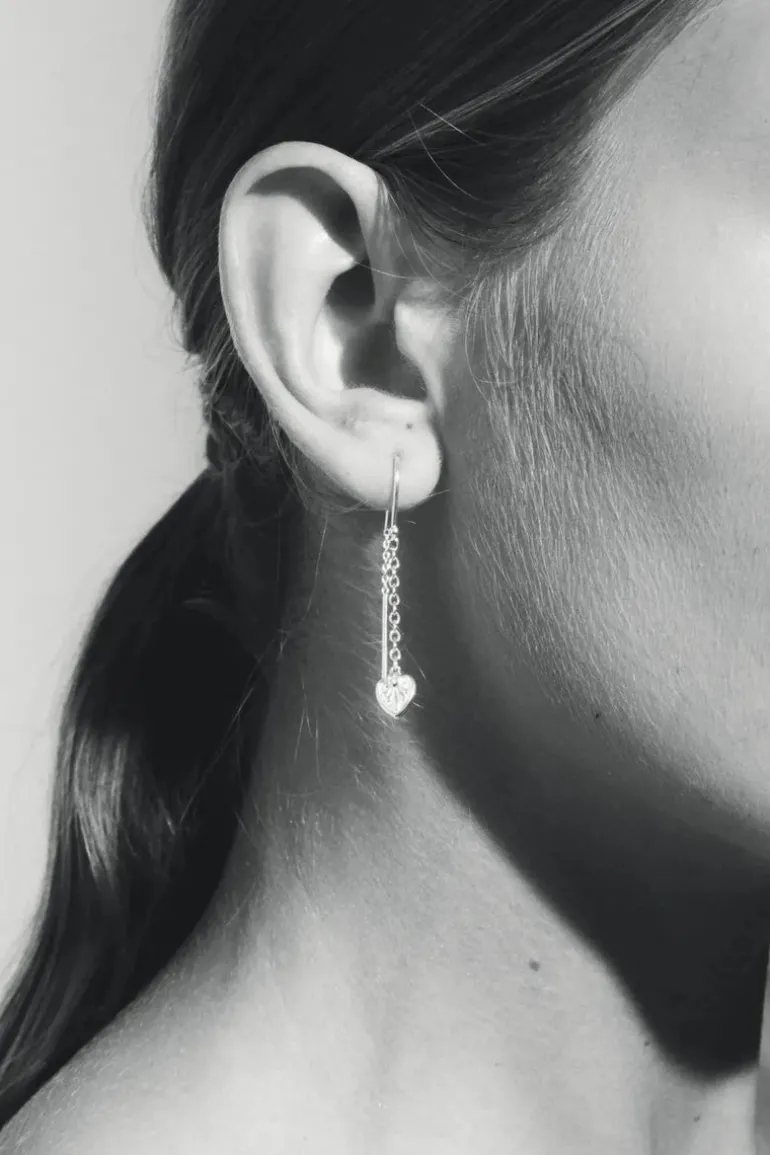SILPH EARRINGS SILVER