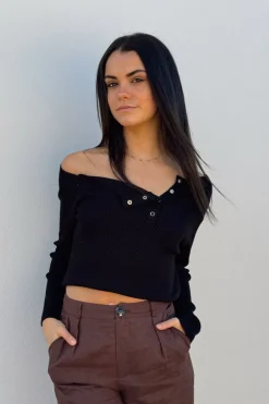 Soft Rib Knit Top
